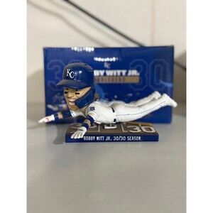 Bobby Witt Jr Opening Day 30/30 Bobblehead SGA 3/28/24 NIB KC Royals